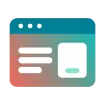 Icono landing pages Escala